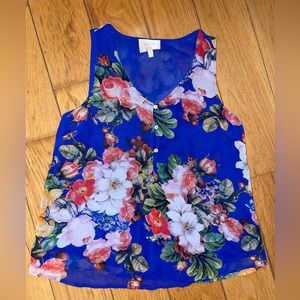 Floral summer top stitch fix by skies are blue nwot size S